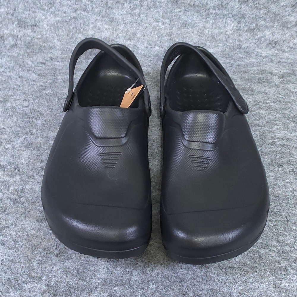 Shoes For Crews Zinc Black Slip Resistant Work Clogs Mens 9 Womens 11 60301 - Picture 4 of 7